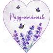 Mintás barkácsfilc - levendula Provence - Nagymamámnak